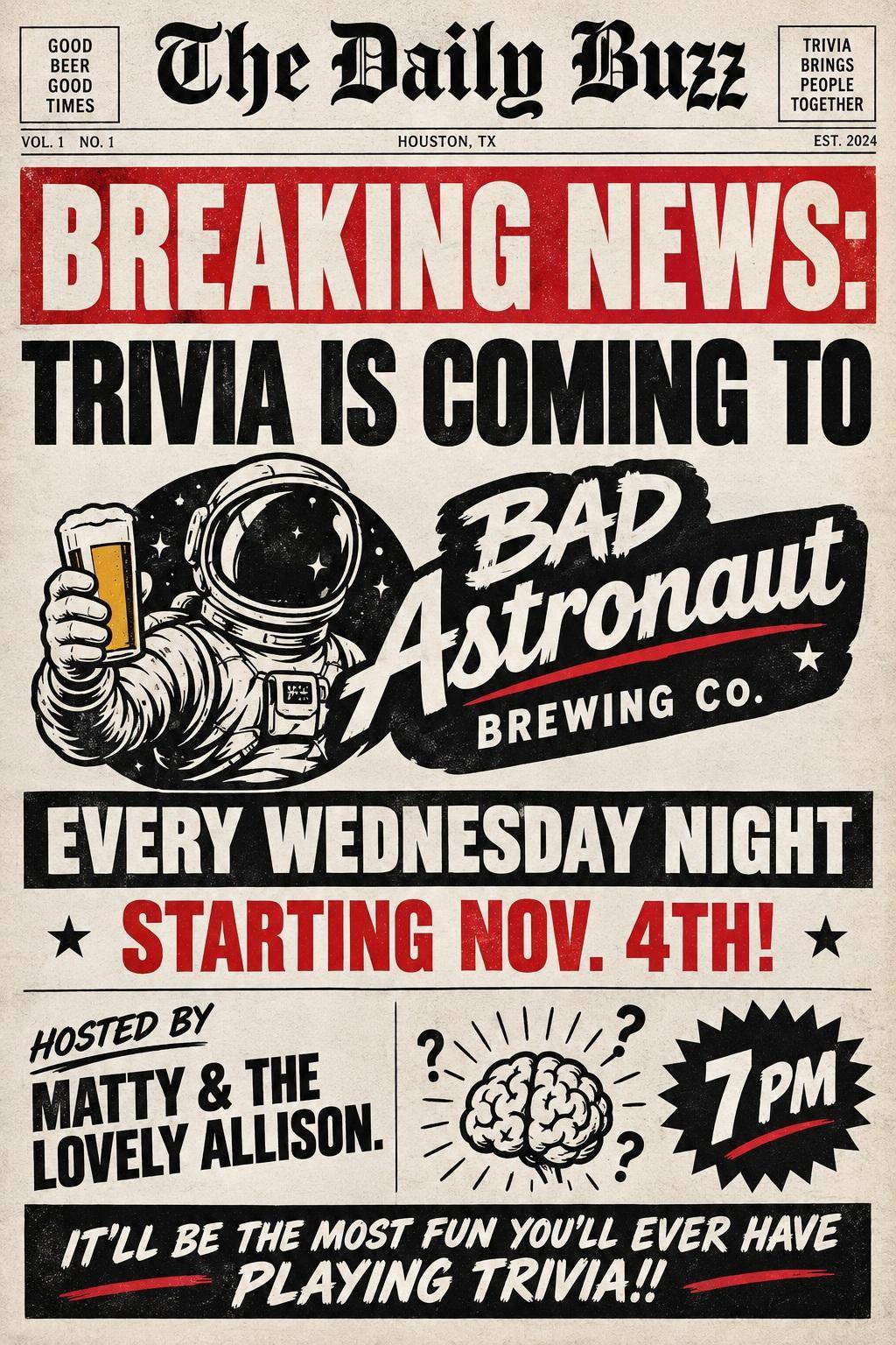 Event flyer graphic