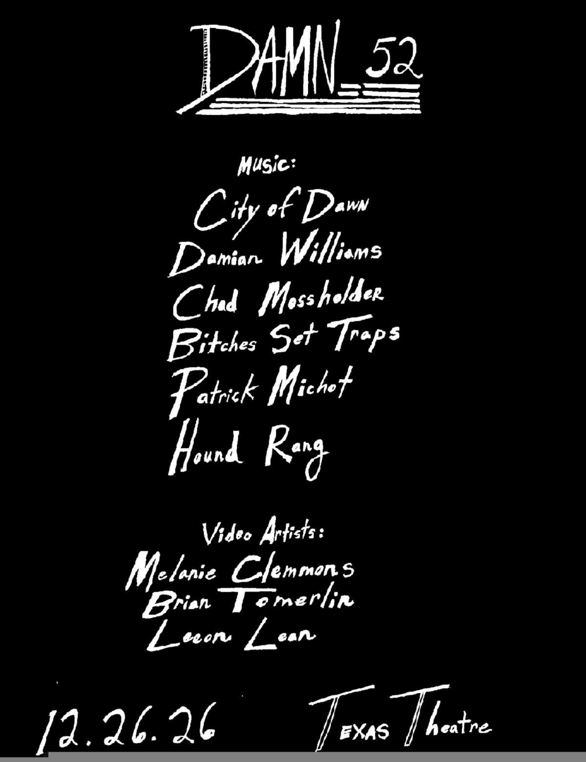 Event flyer graphic