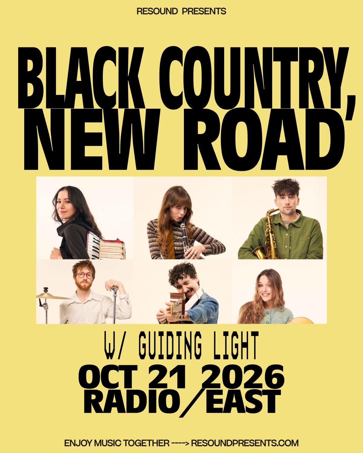 Resound Presents: Black Country, New Road