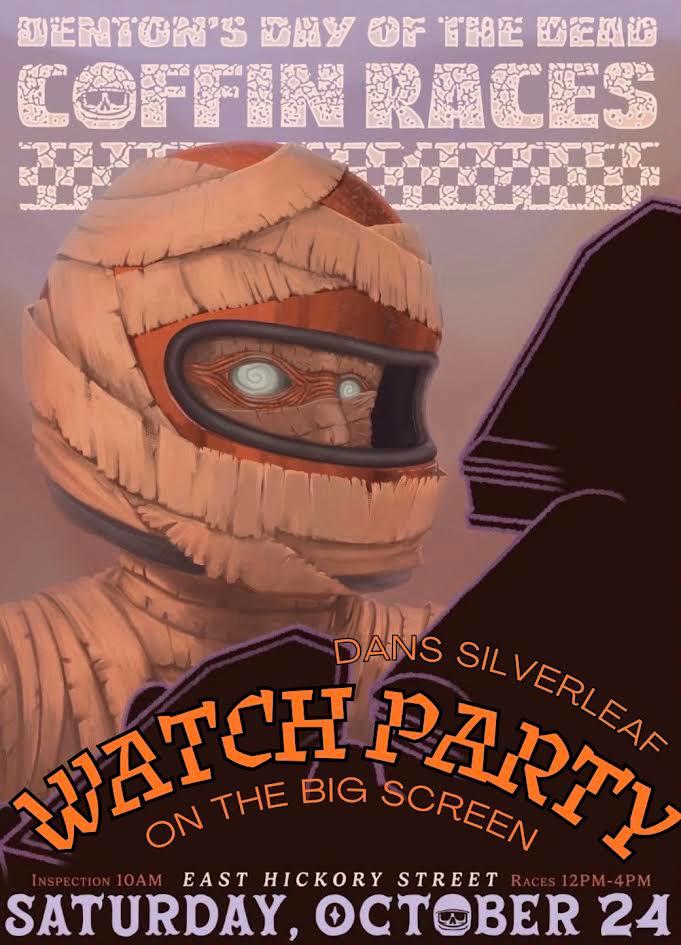 Coffin Race Watch Party on The Big Screen! No Cover!