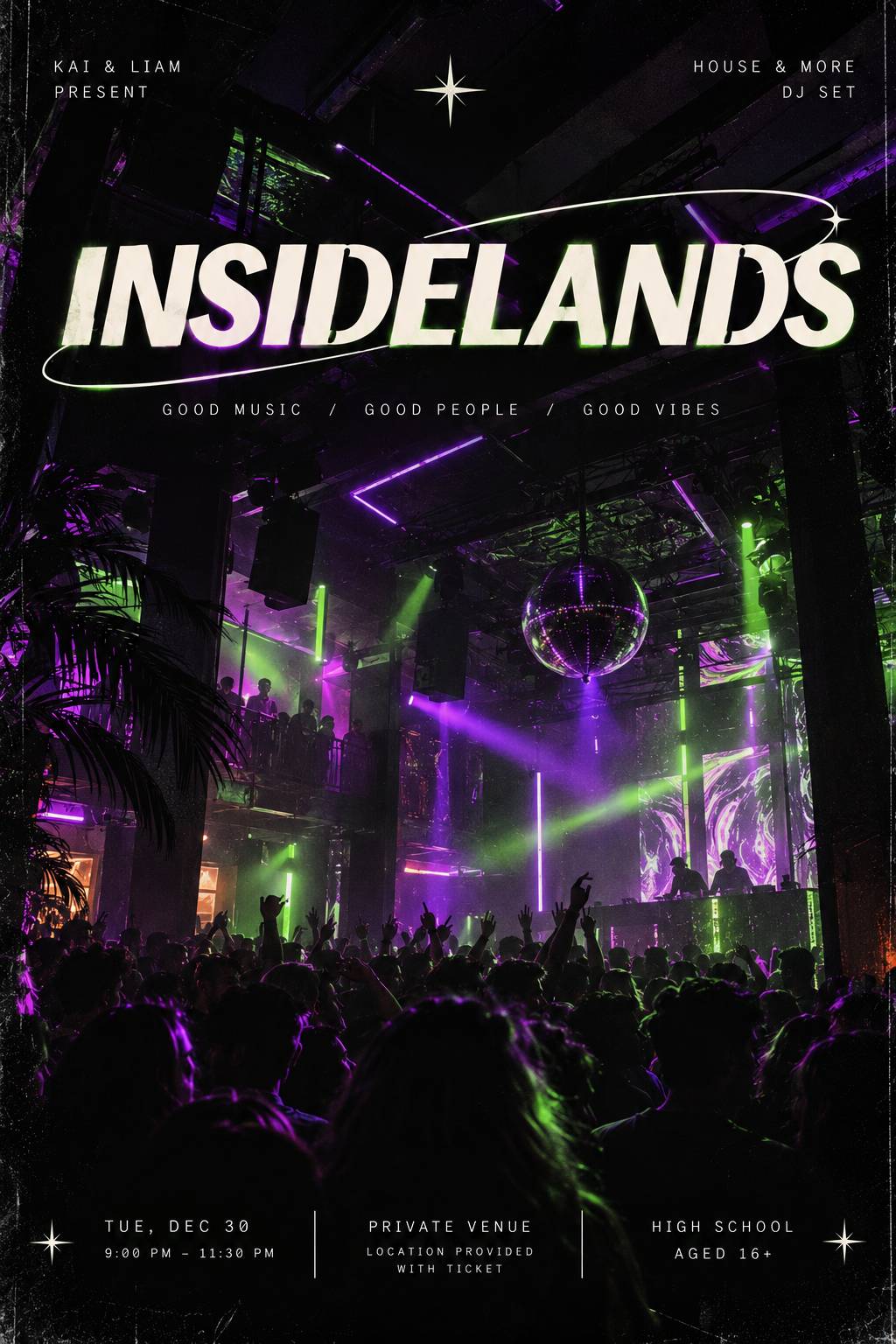 Event flyer graphic