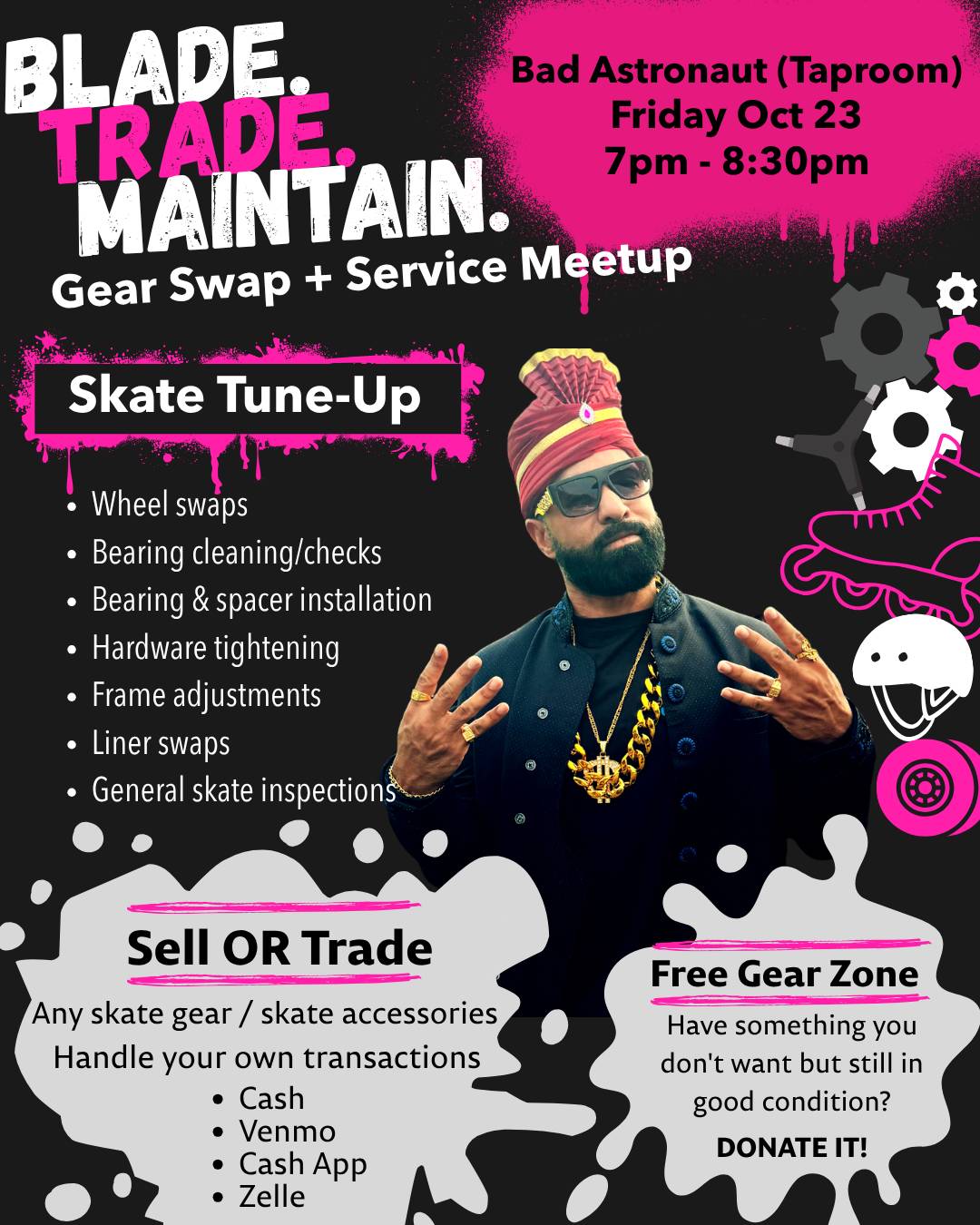 Event flyer graphic