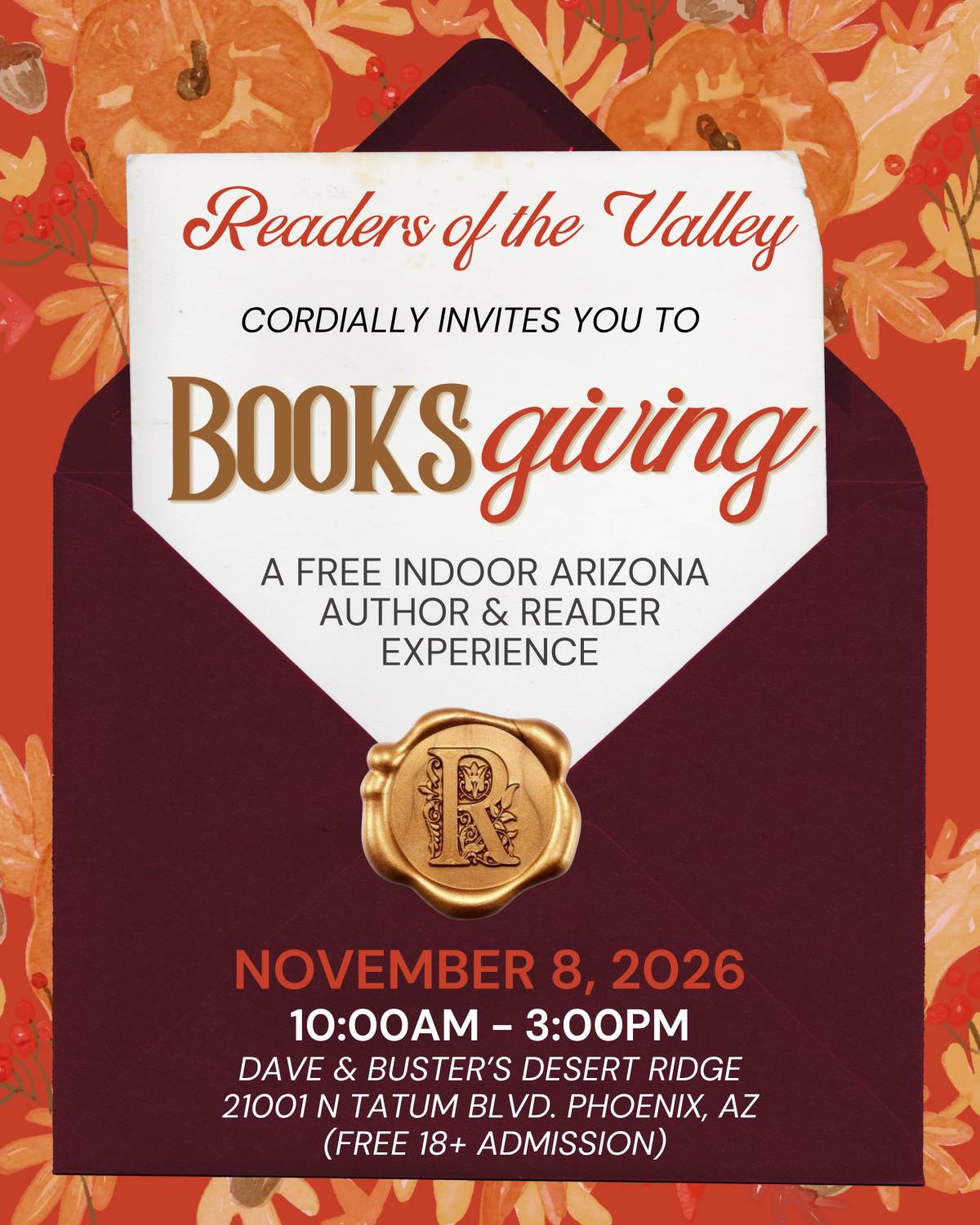 Event flyer graphic