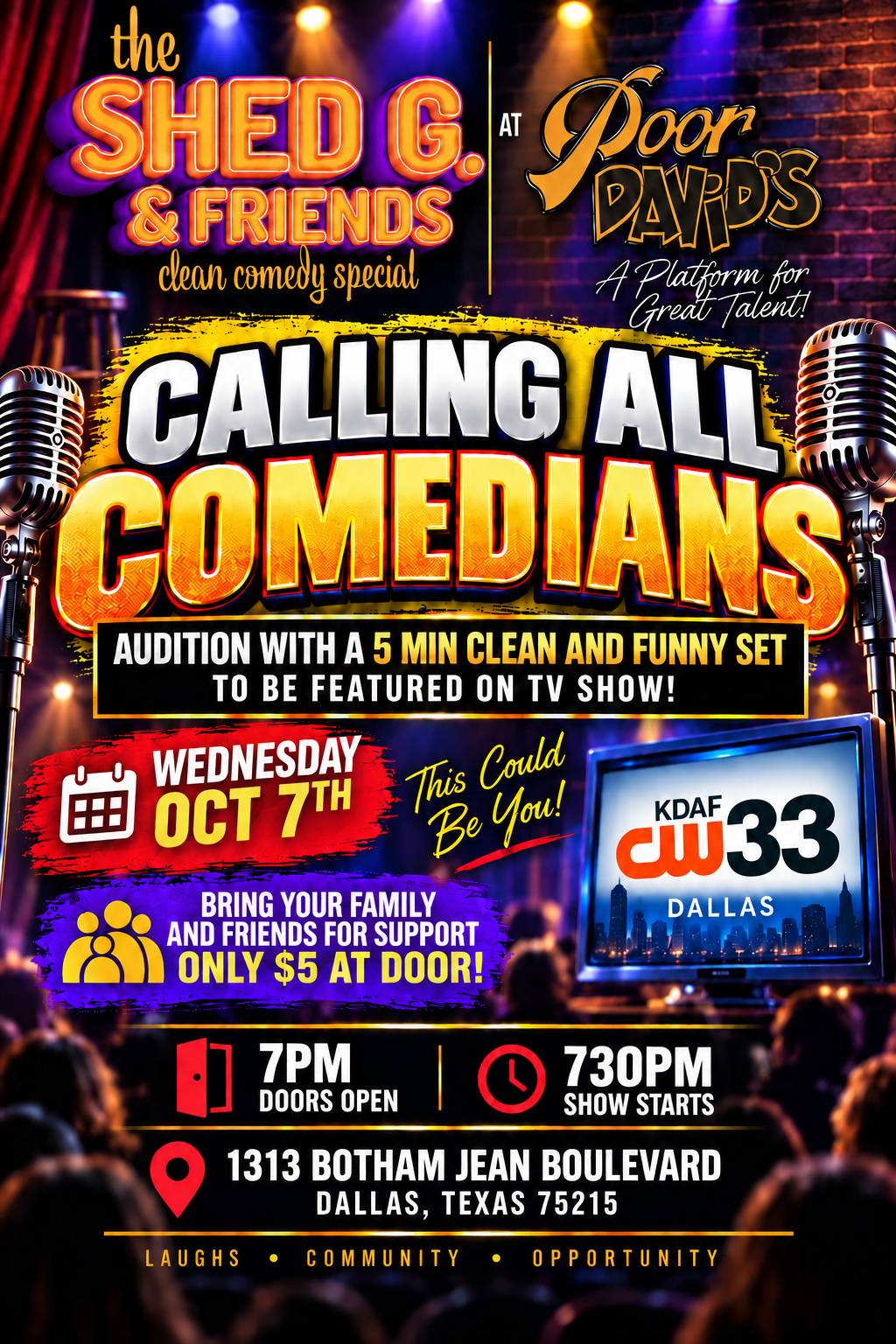 Event flyer graphic