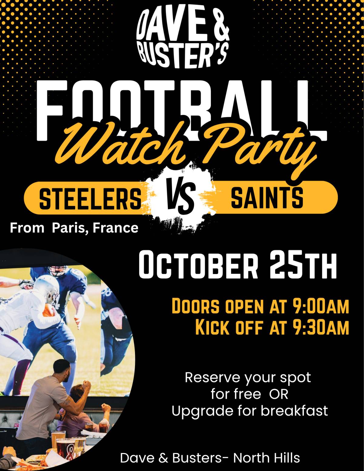 Event flyer graphic