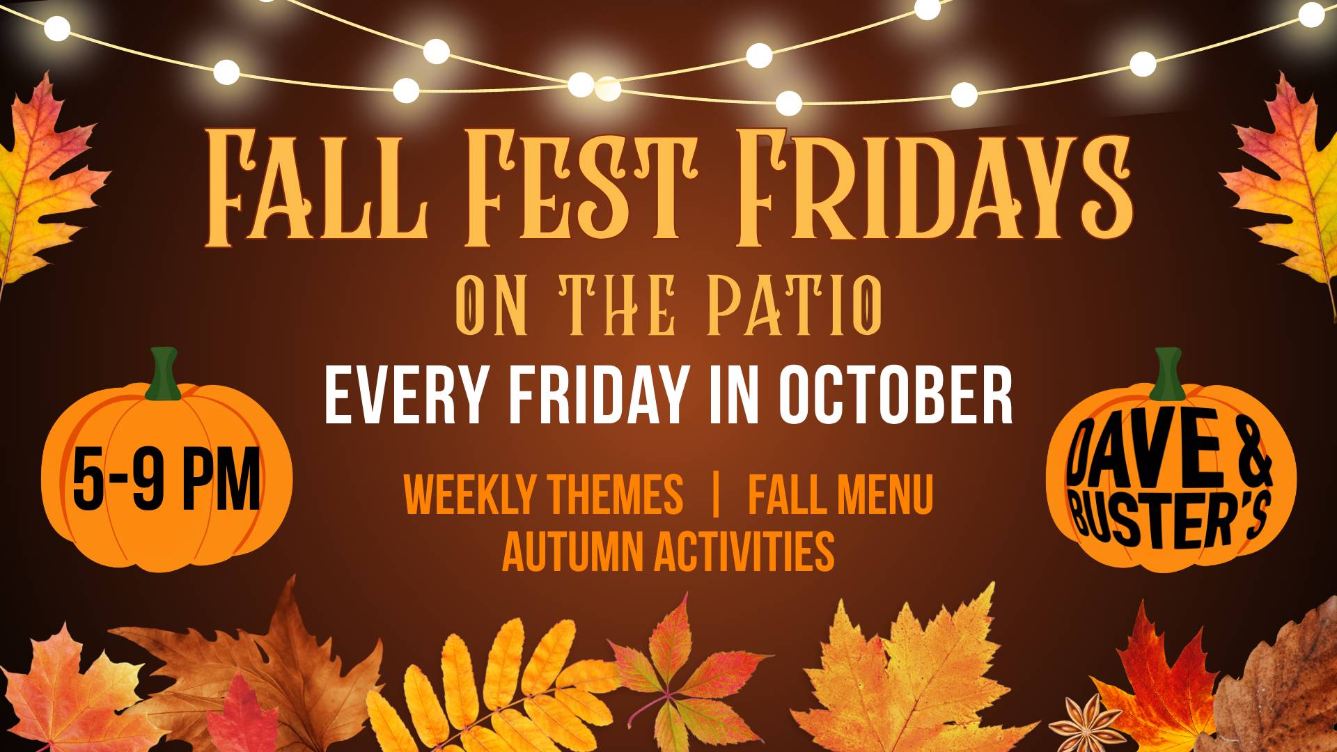 Event flyer graphic