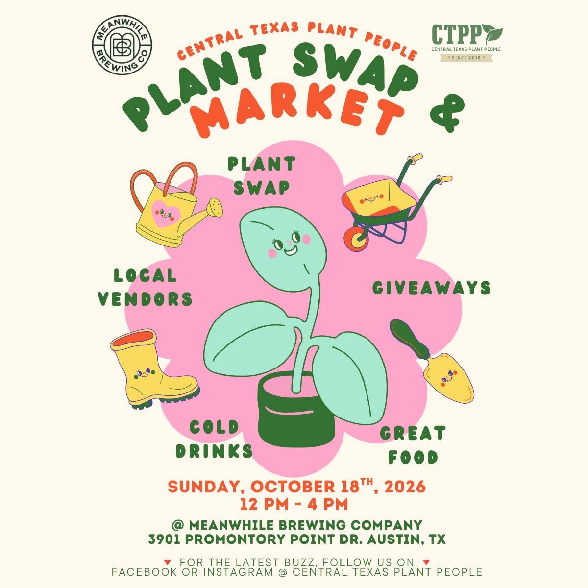 Plant Swap & Market with Central Texas Plant People