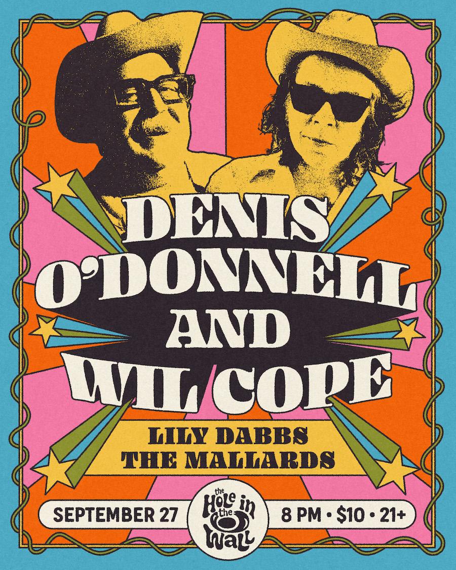 Denis O'Donnell and Wil Cope with Lily Dabbs & The Mallards