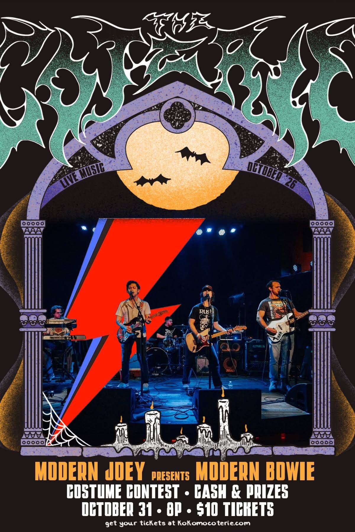 Halloween Party! feat. Modern Joey pres. Modern Bowie : Live at The Coterie!