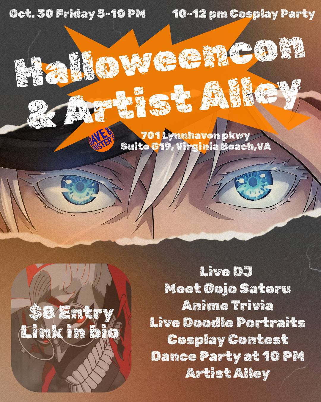 Event flyer graphic