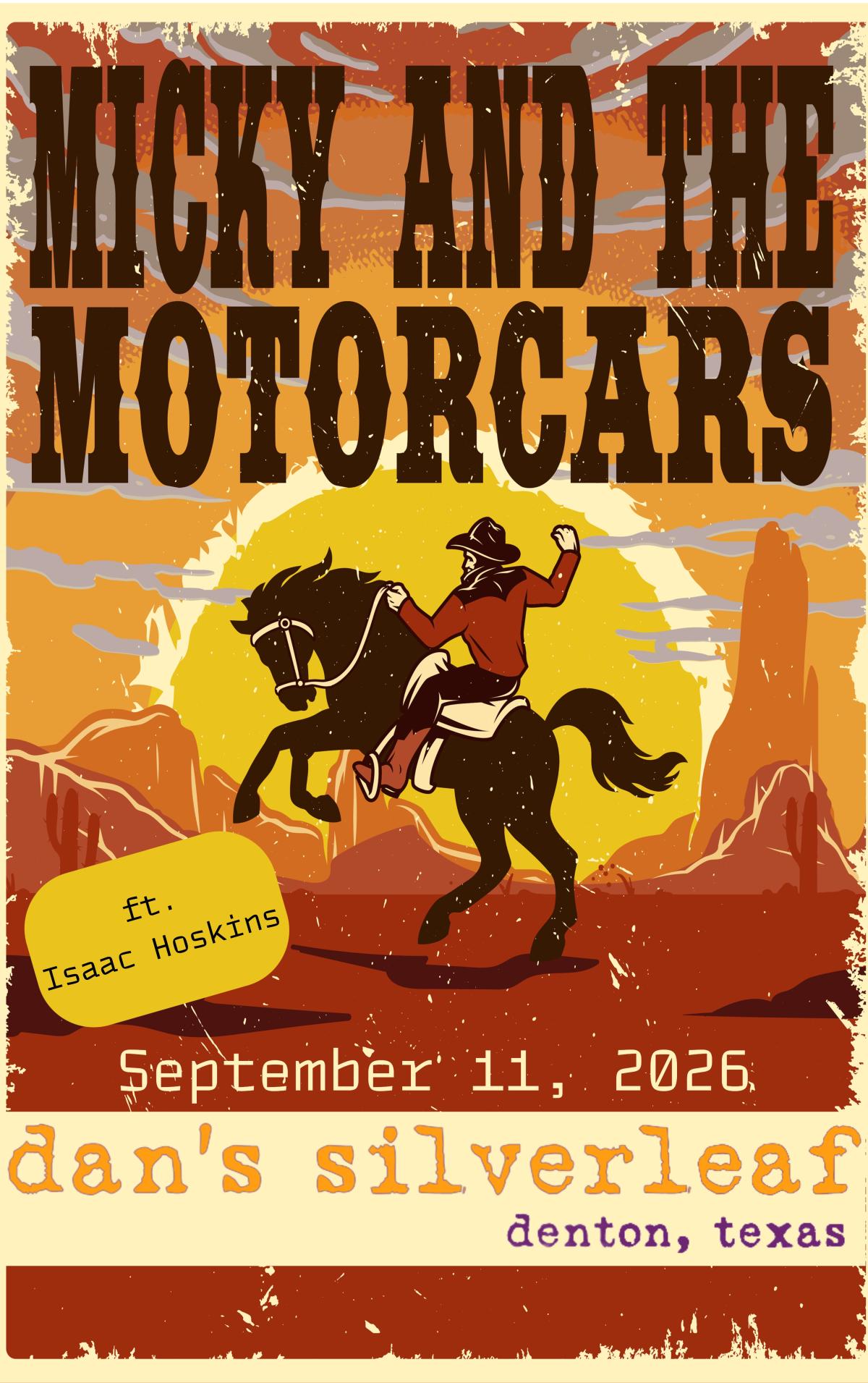 Event flyer graphic