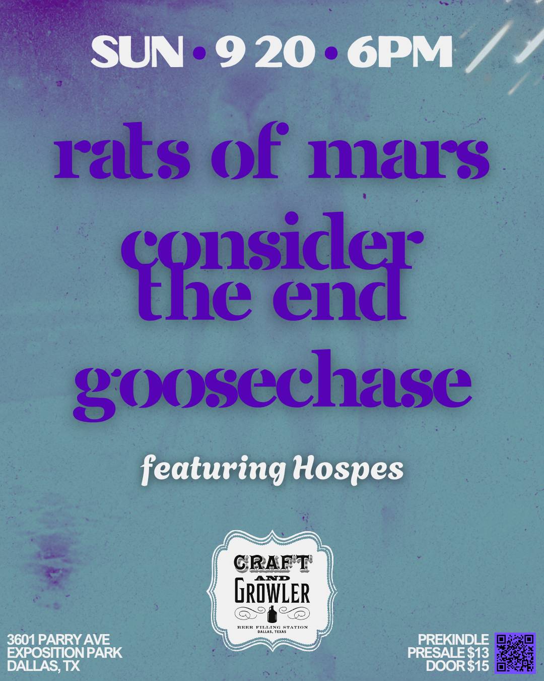 Event flyer graphic