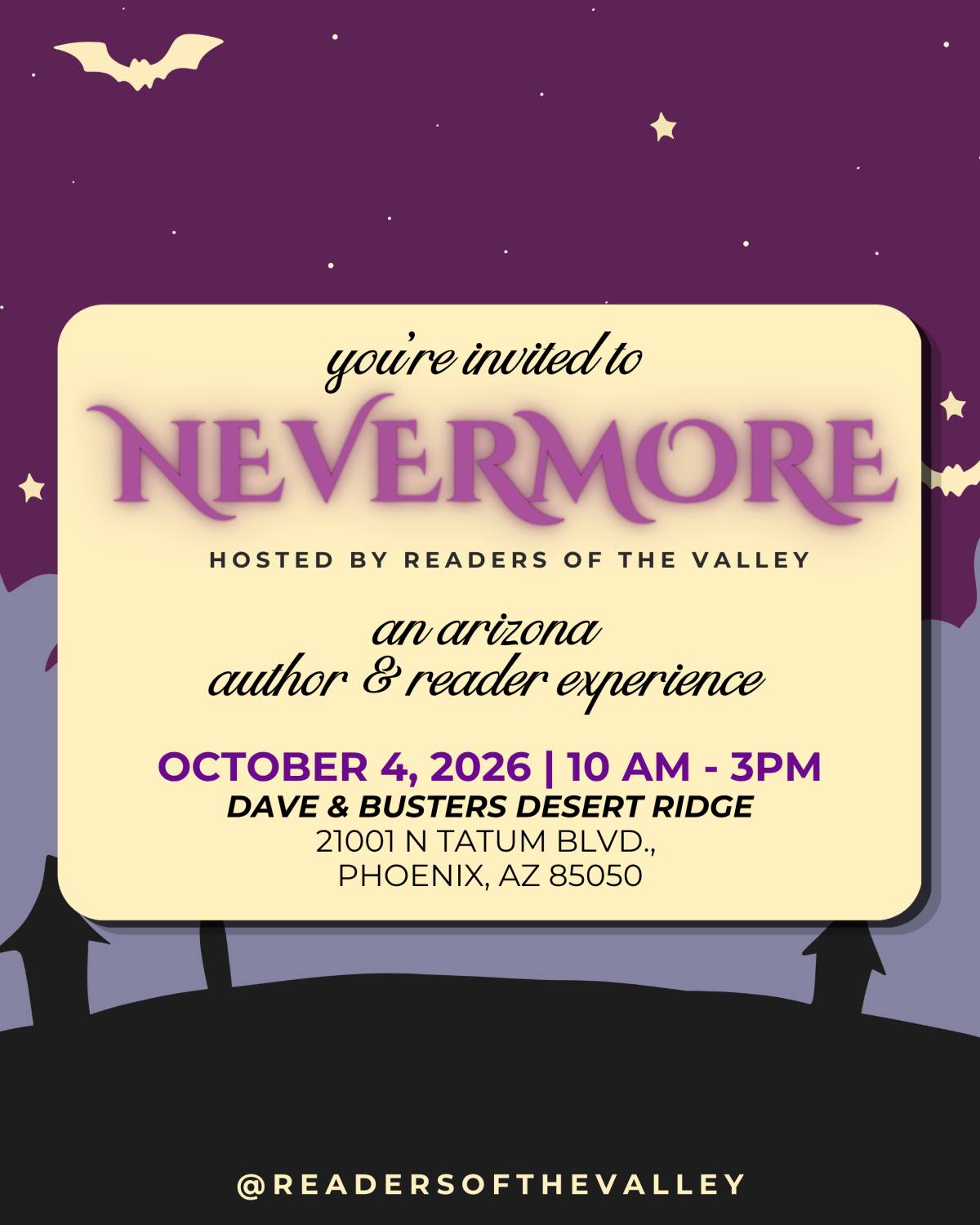 Event flyer graphic