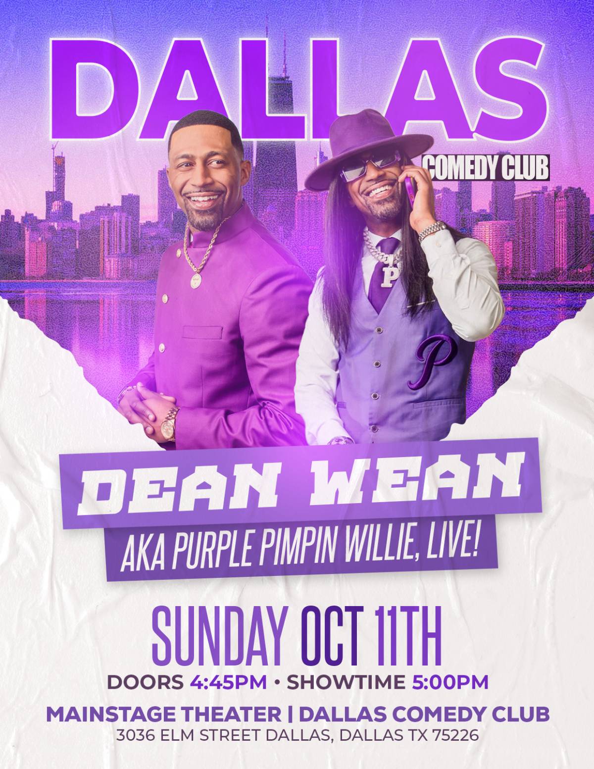 Event flyer graphic