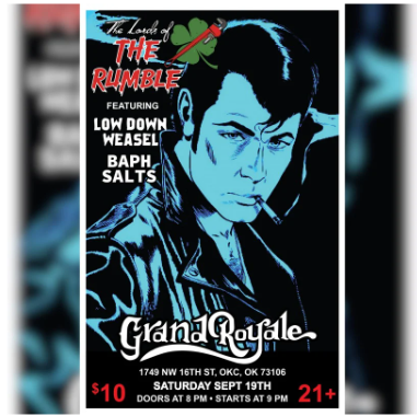 Event flyer graphic