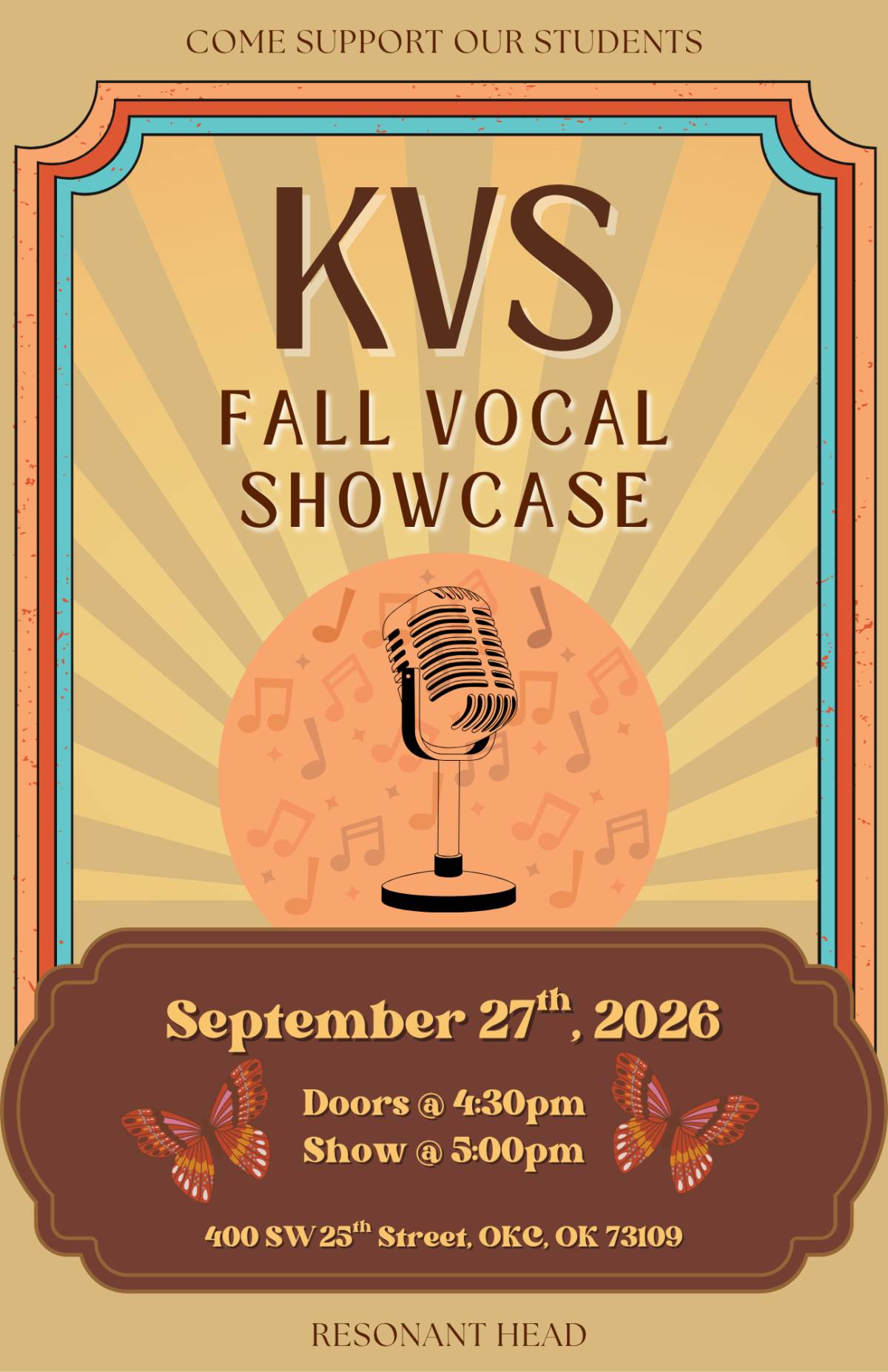 Event flyer graphic