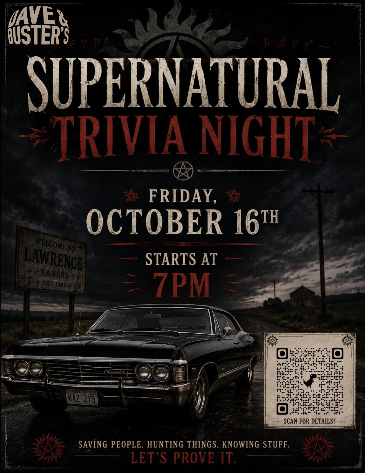 Event flyer graphic