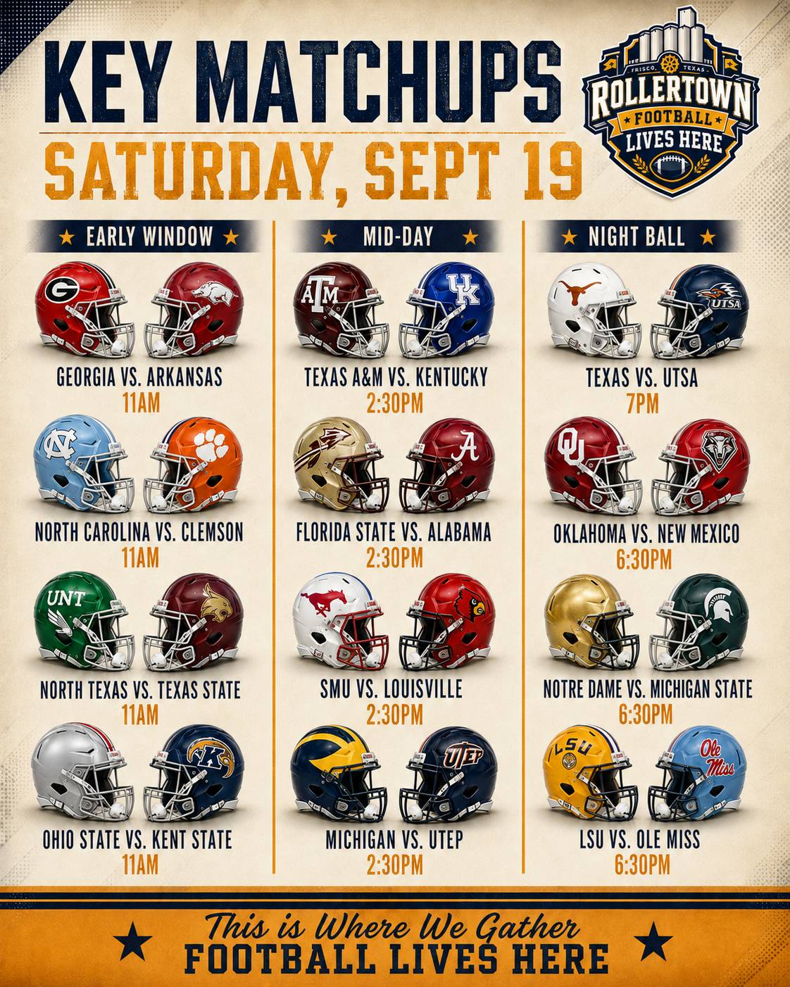 Event flyer graphic