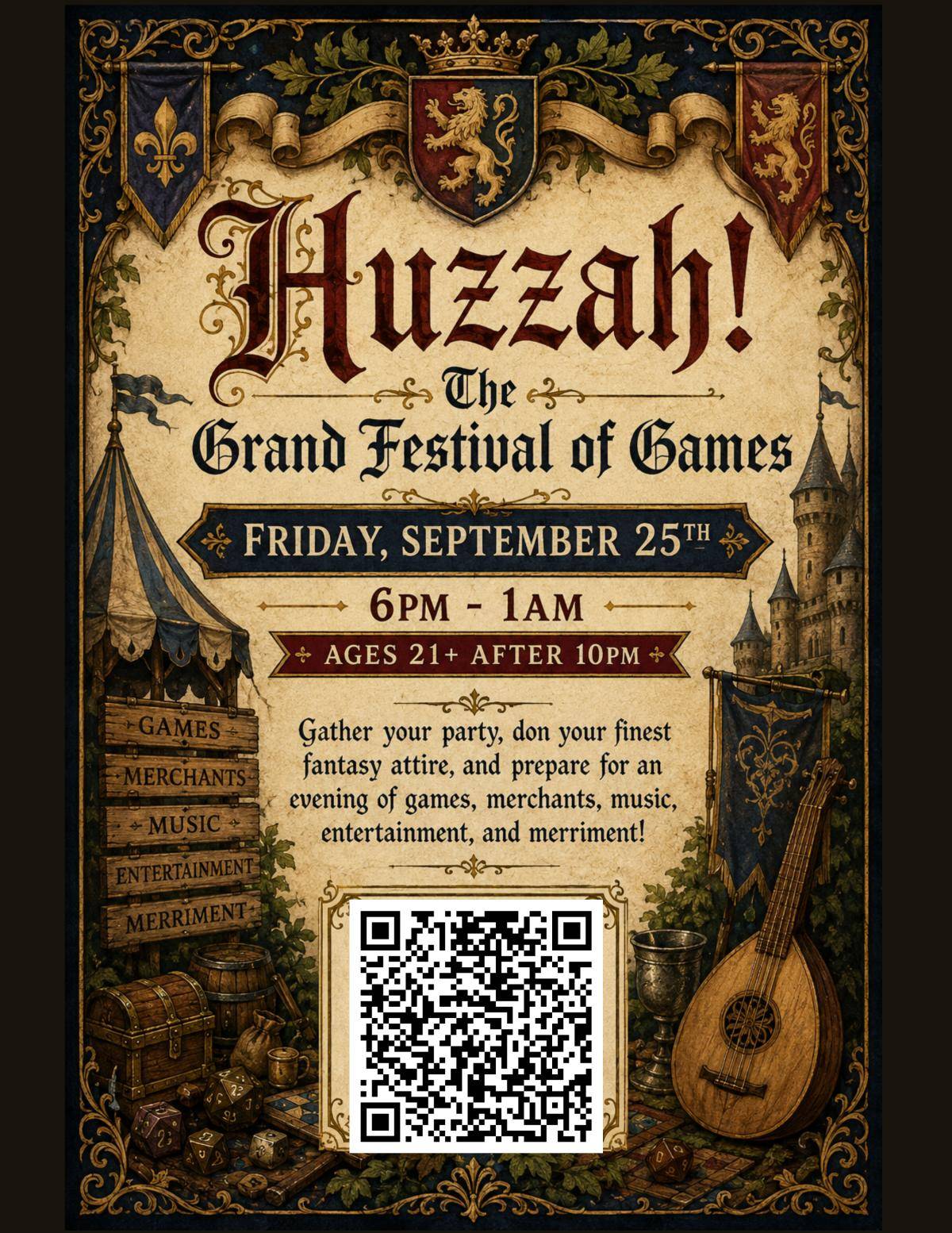 Event flyer graphic