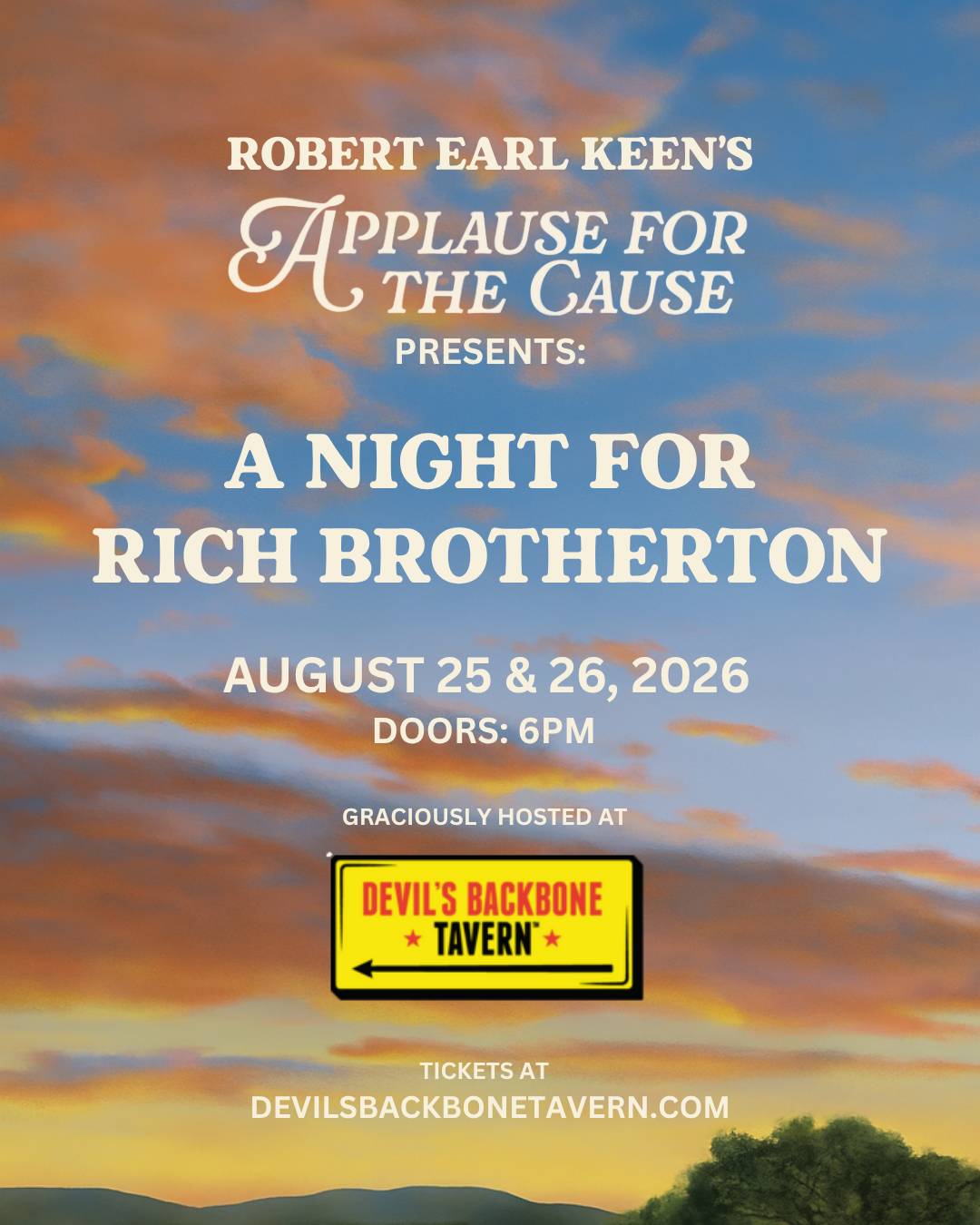 Event flyer graphic