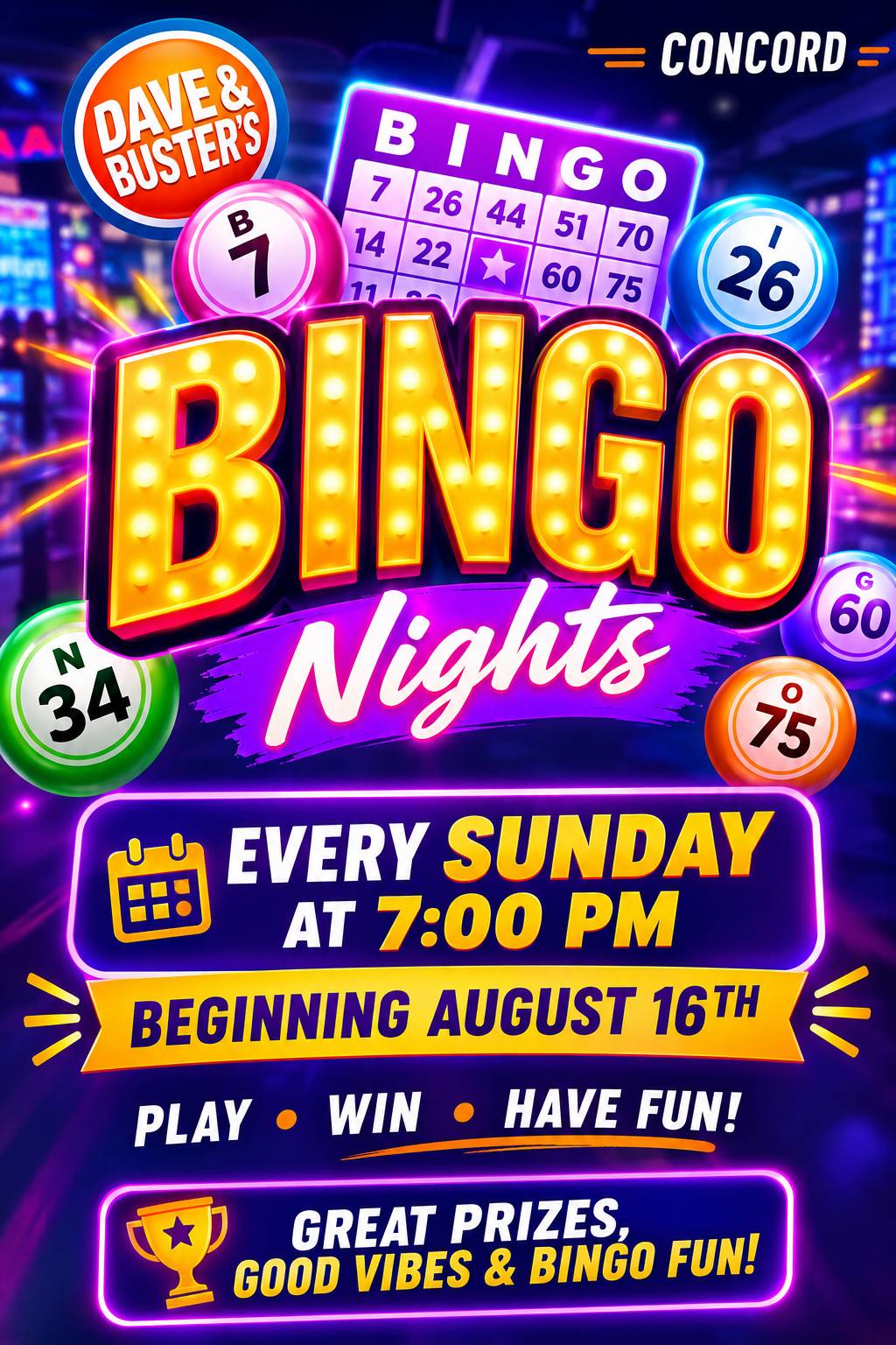 Event flyer graphic