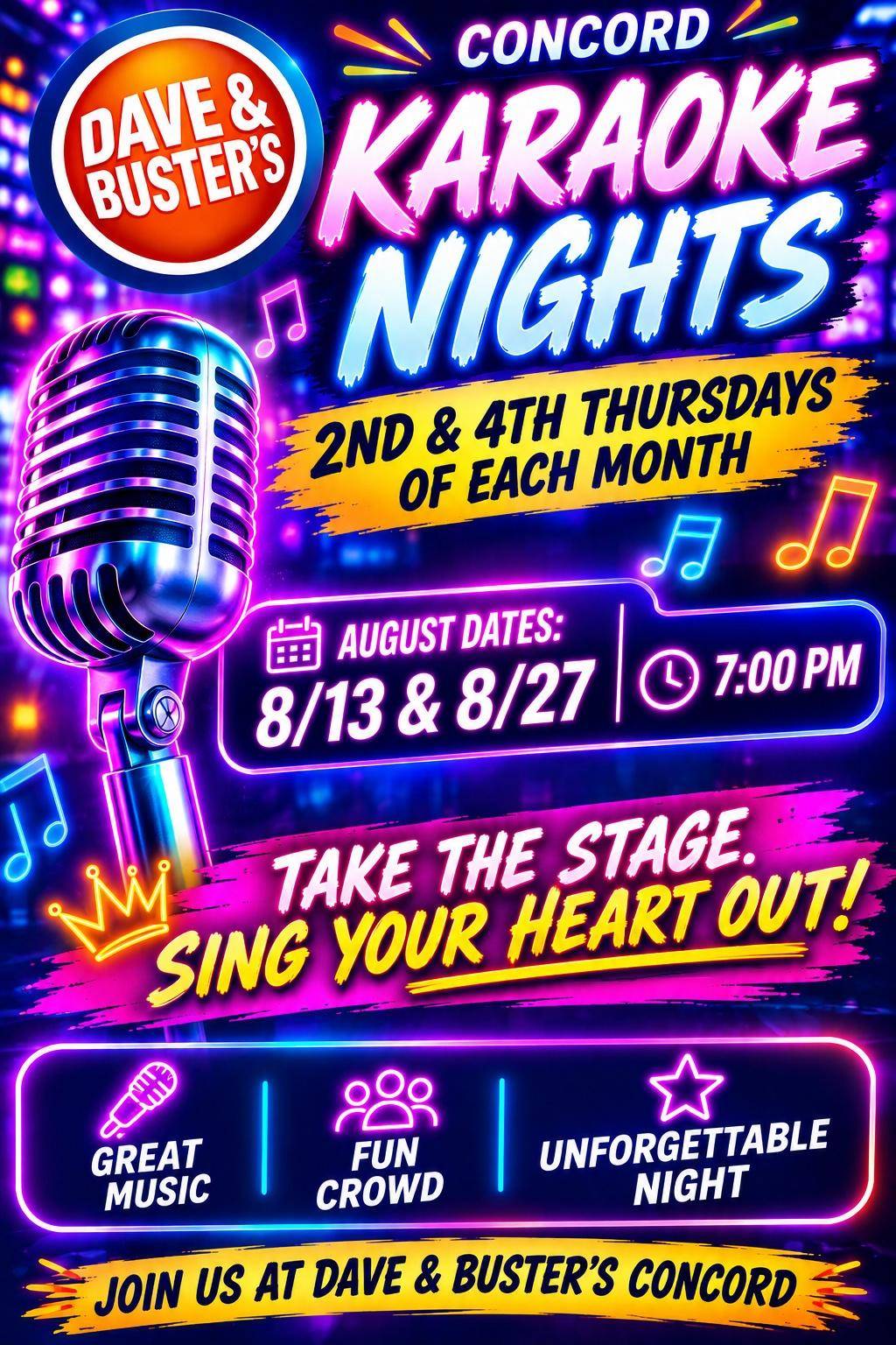 Event flyer graphic