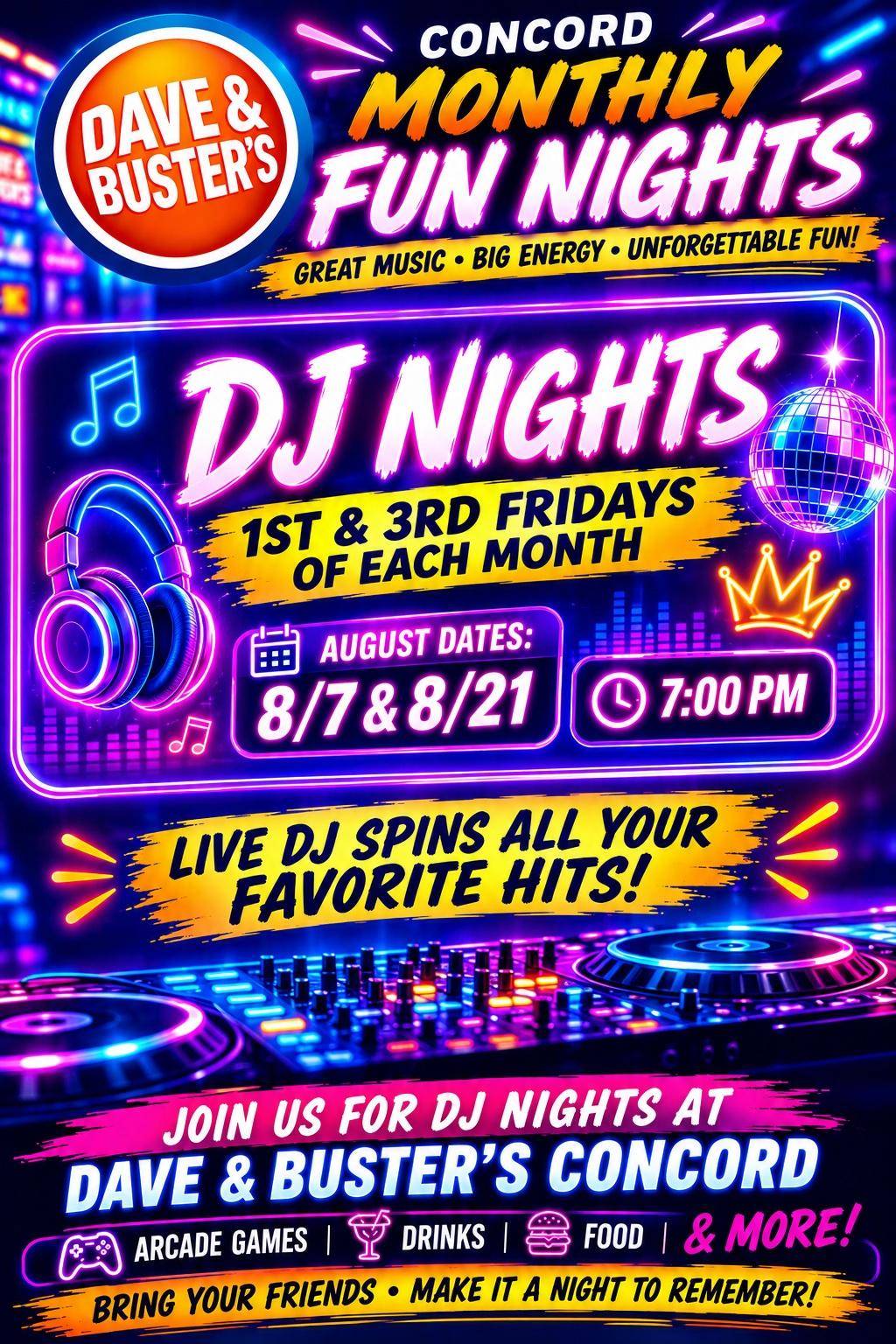 Event flyer graphic