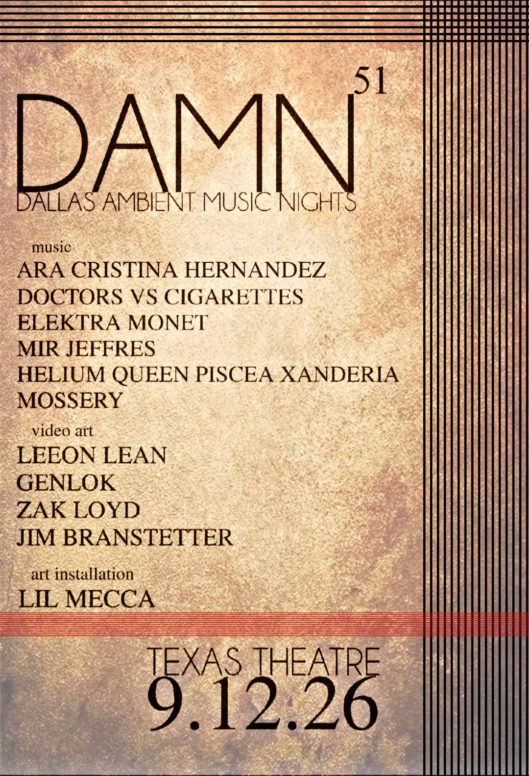 Event flyer graphic