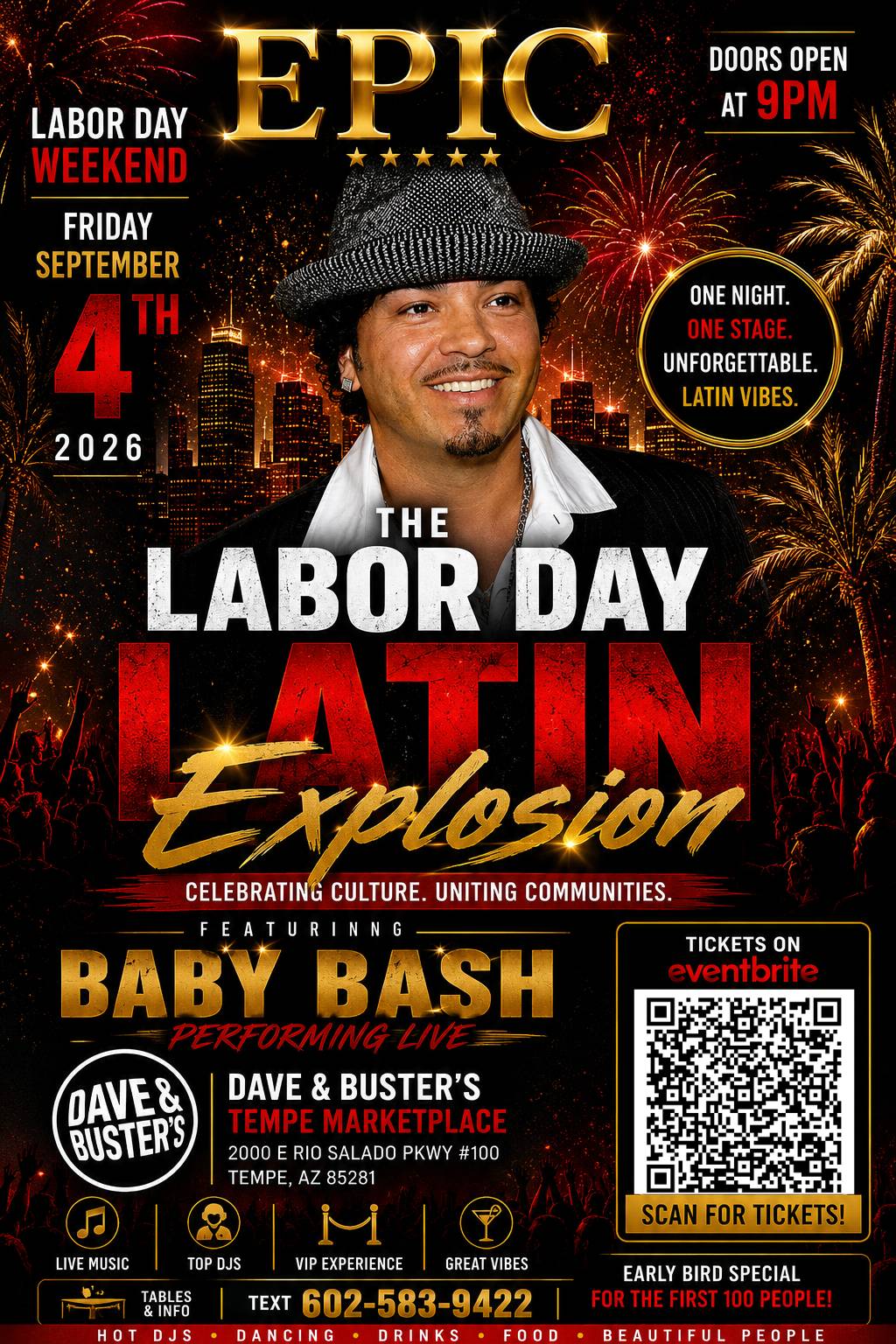 Event flyer graphic