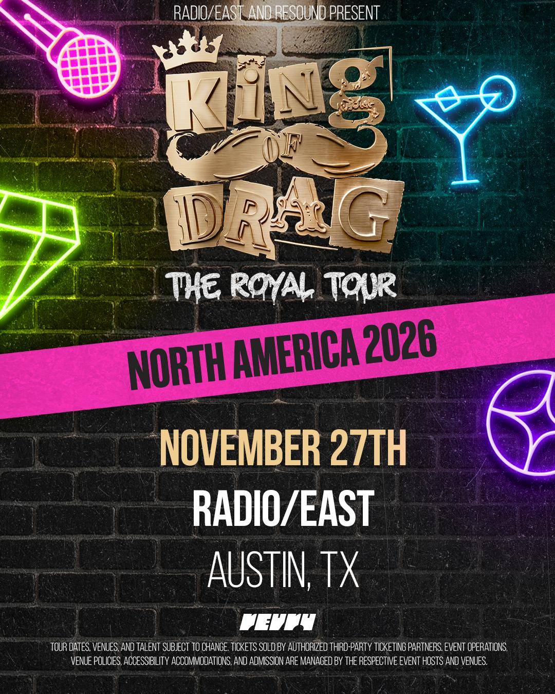Radio / East & Resound Present : Kings of Drag