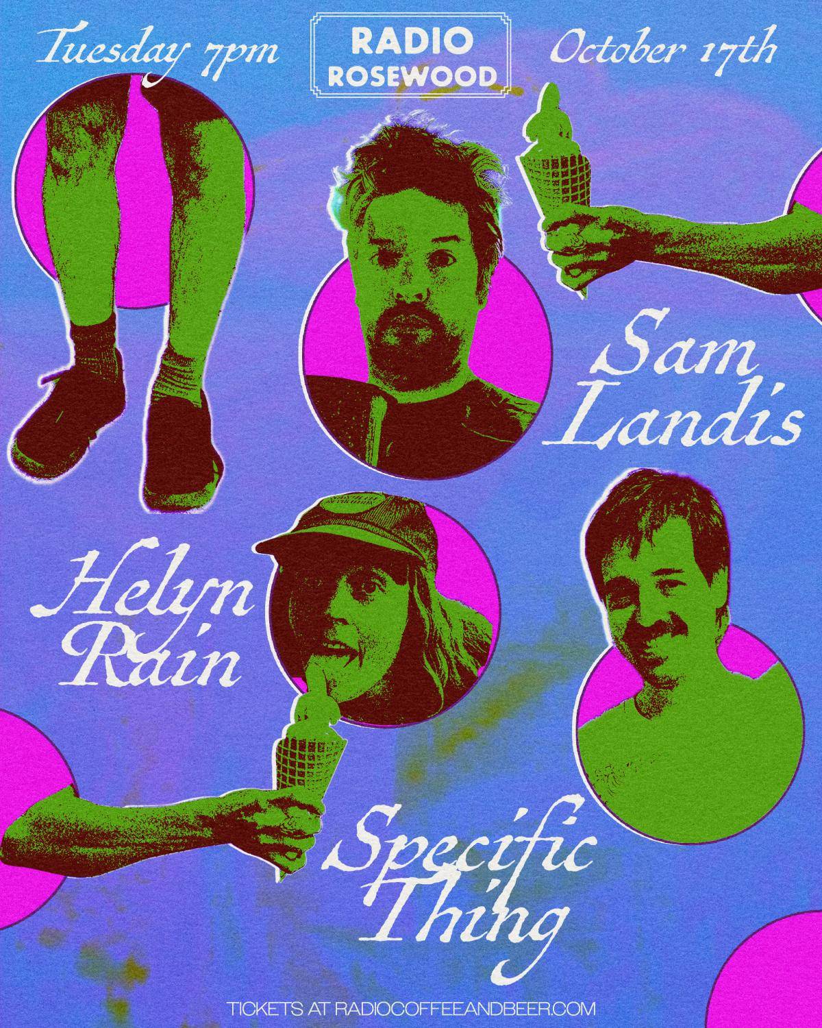 Sam Landis, Helyn Rain, Specific Thing
