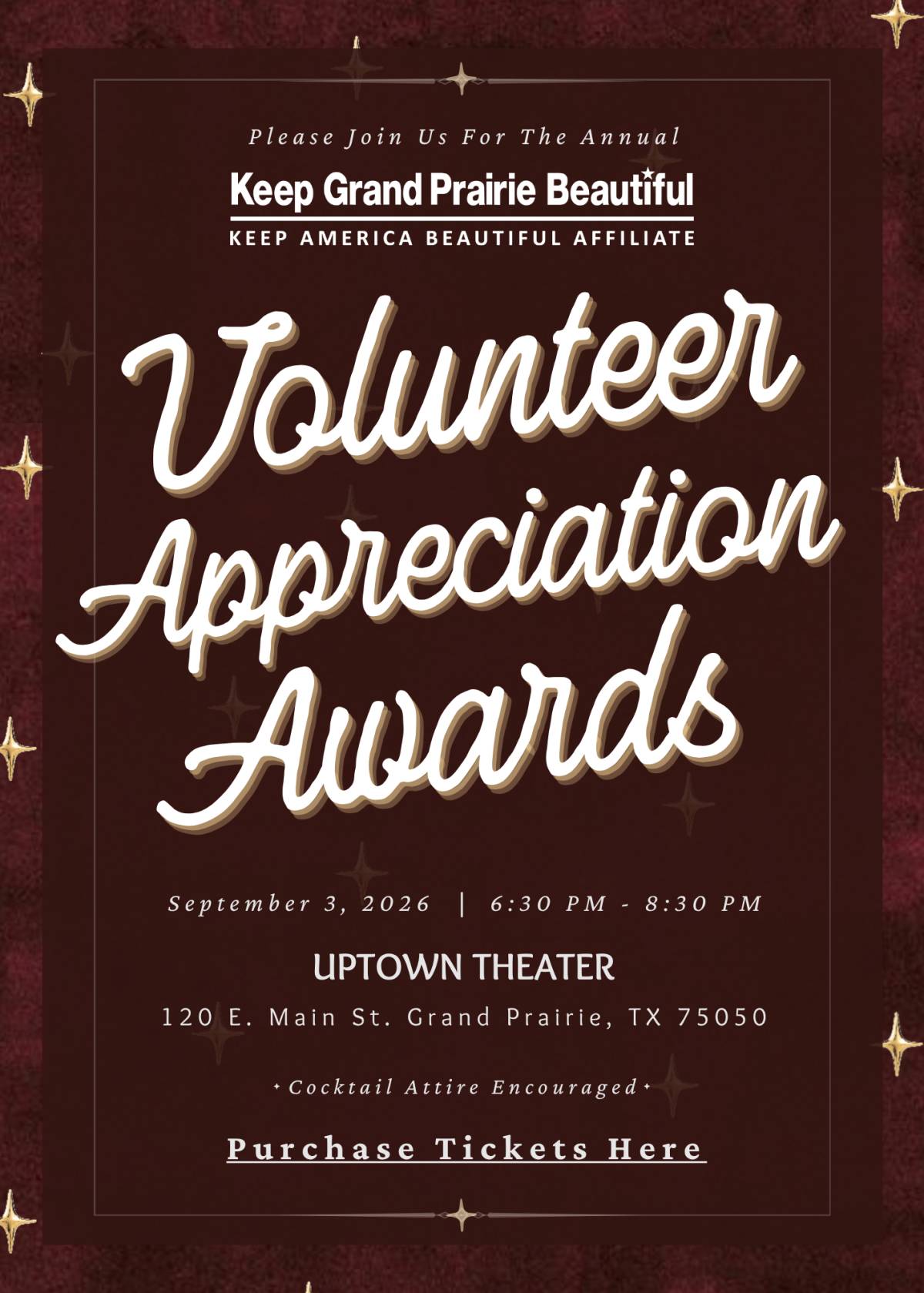 Event flyer graphic