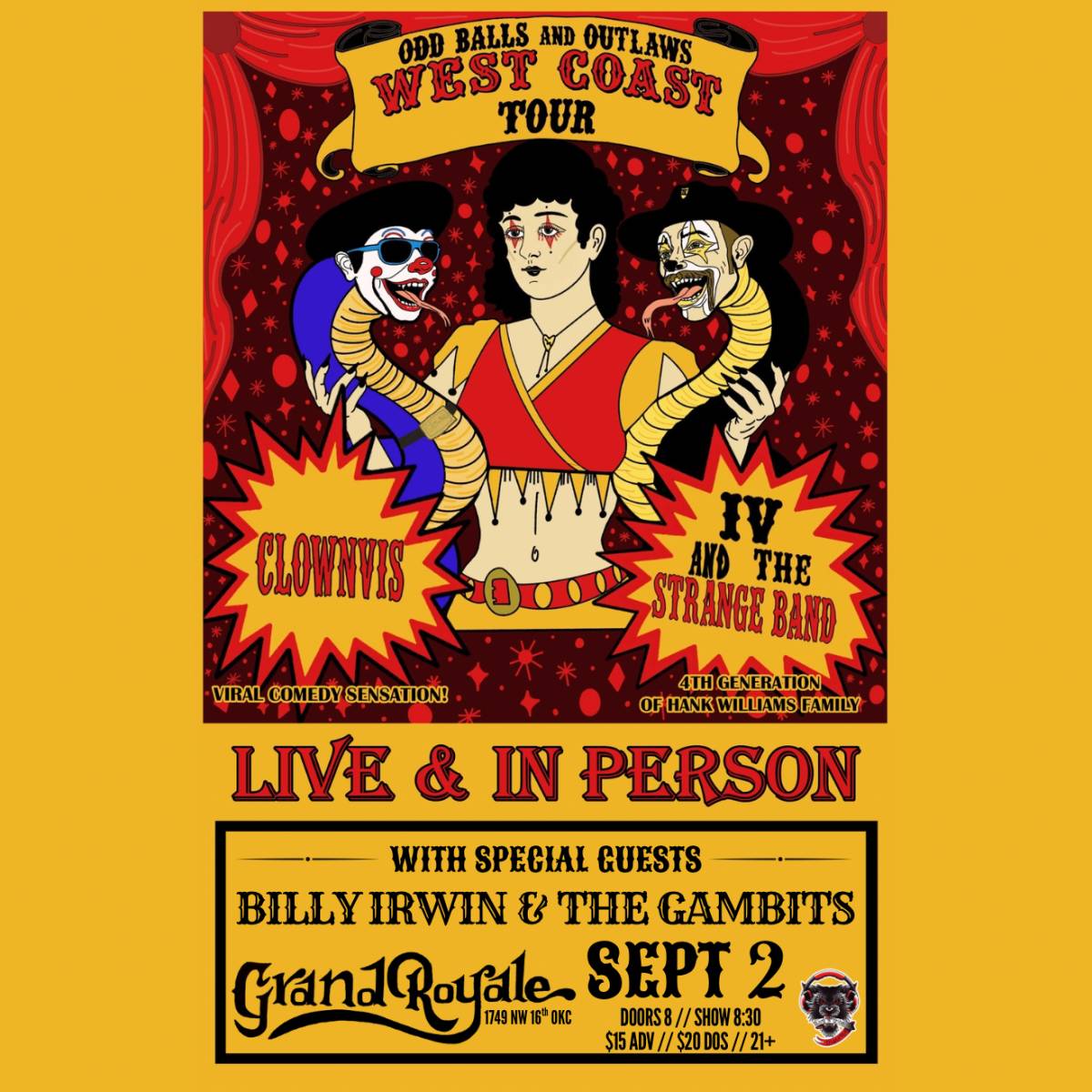 Event flyer graphic