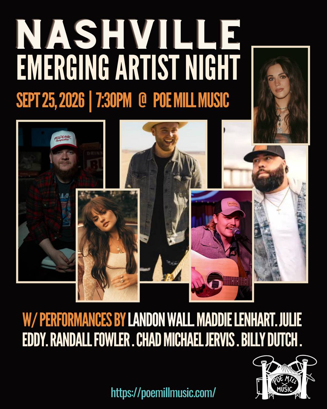 Event flyer graphic