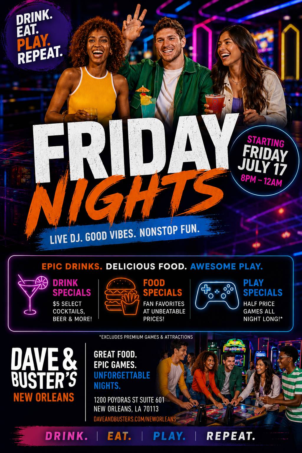Event flyer graphic
