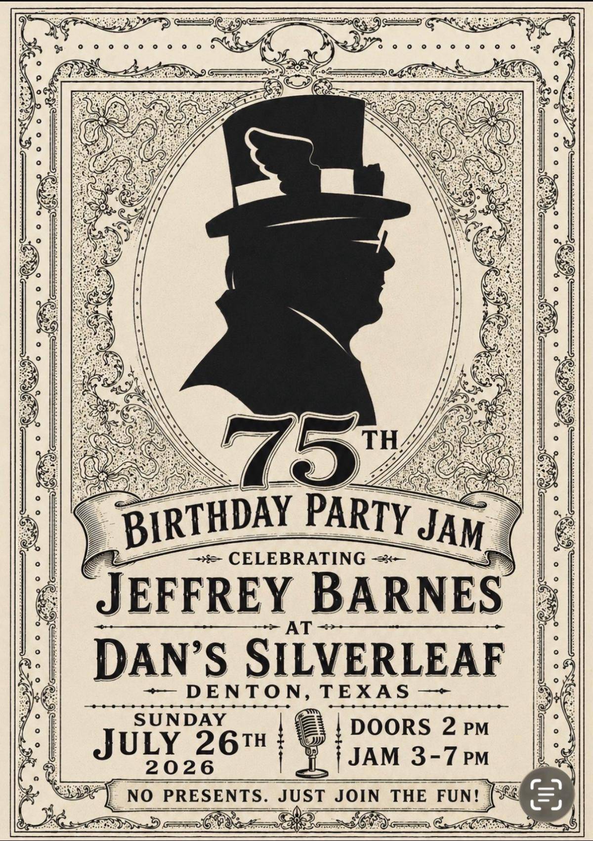 Event flyer graphic