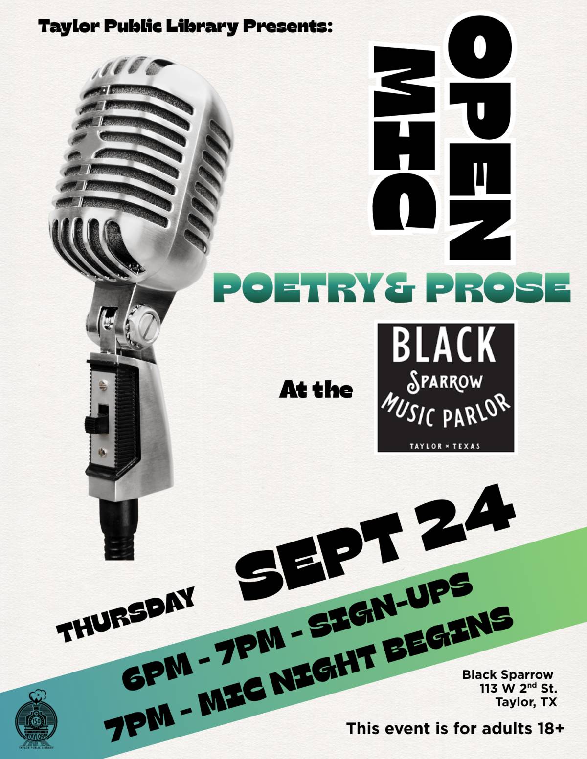 Event flyer graphic