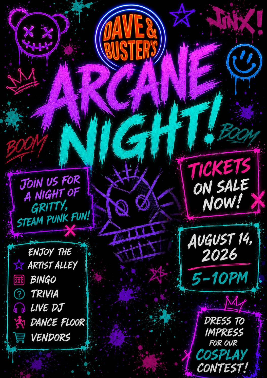 Event flyer graphic