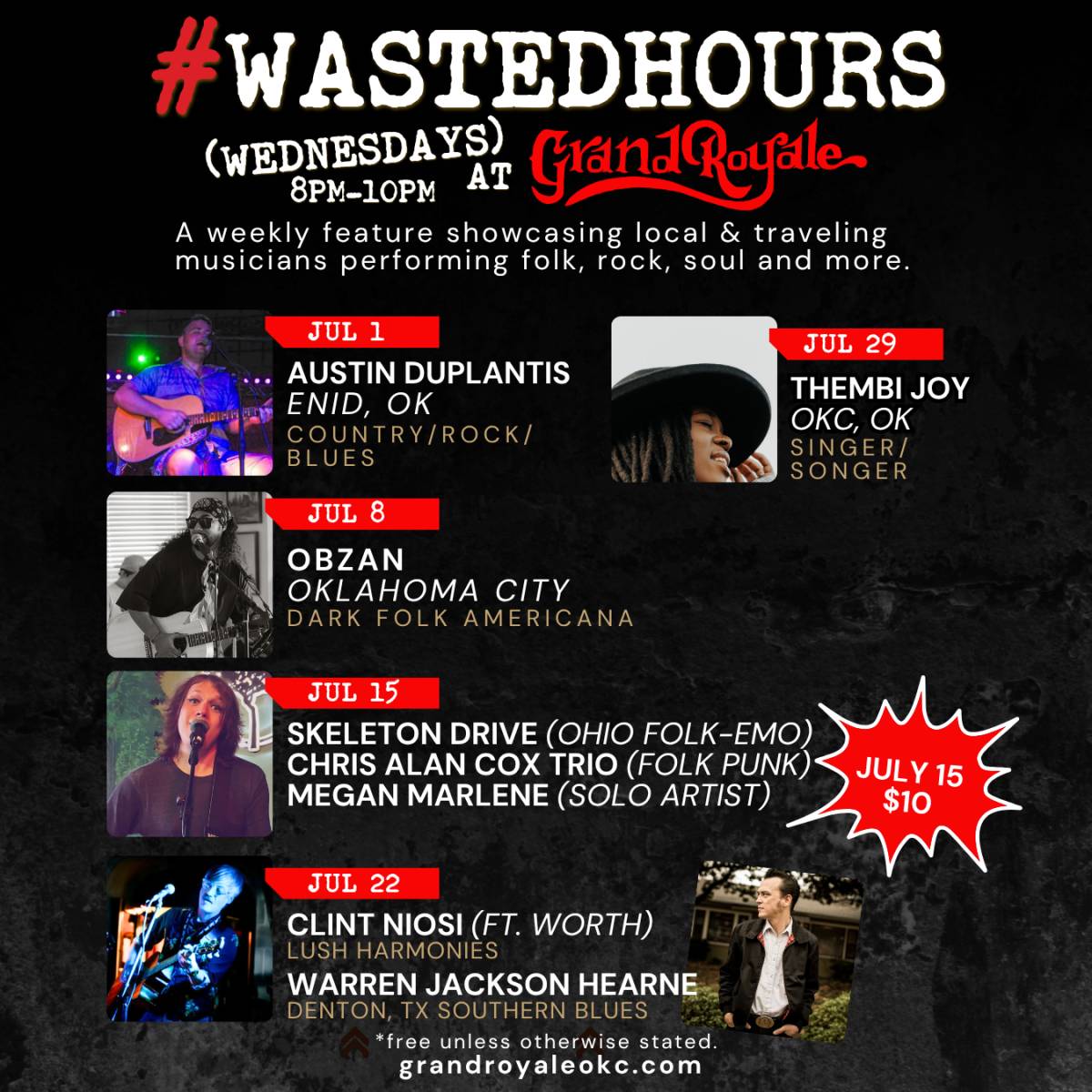Event flyer graphic