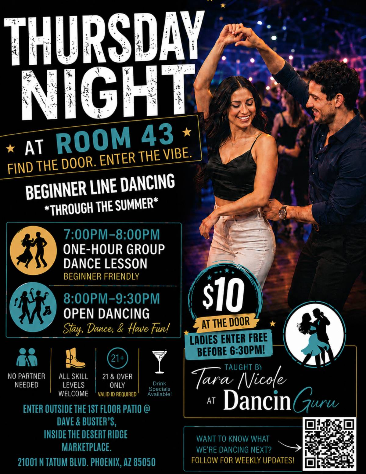 Event flyer graphic