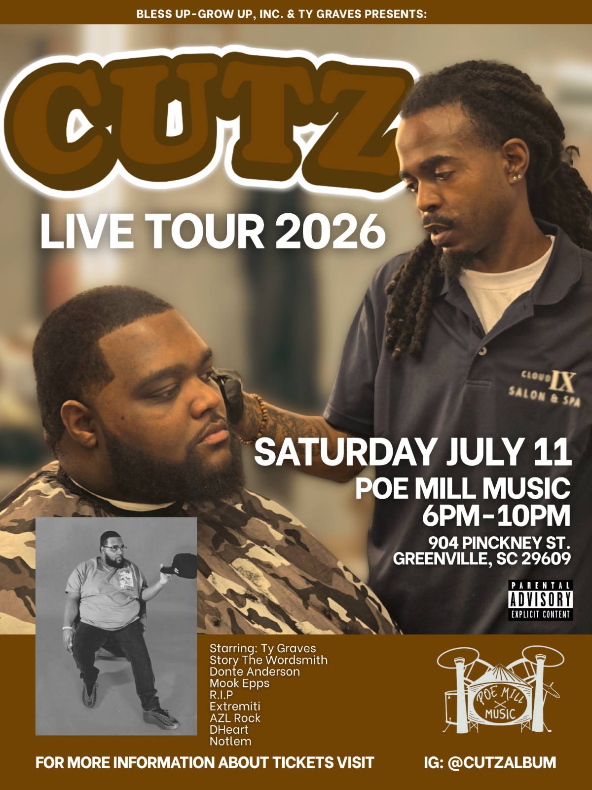 Event flyer graphic