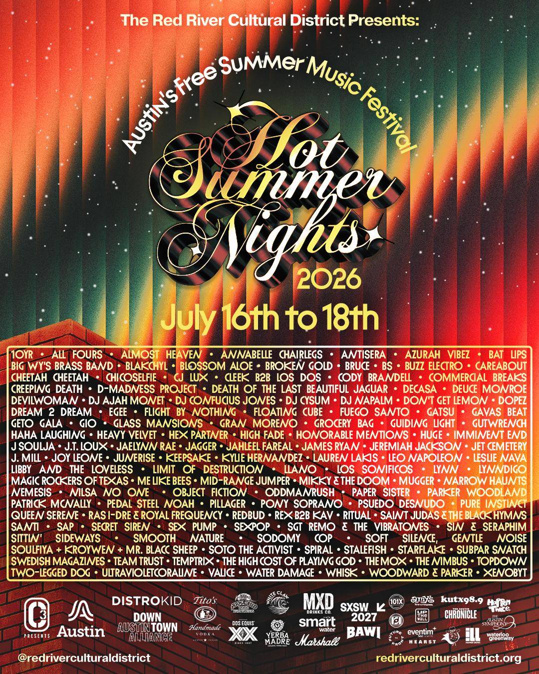Event flyer graphic