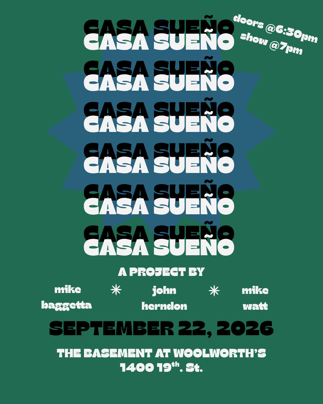Event flyer graphic