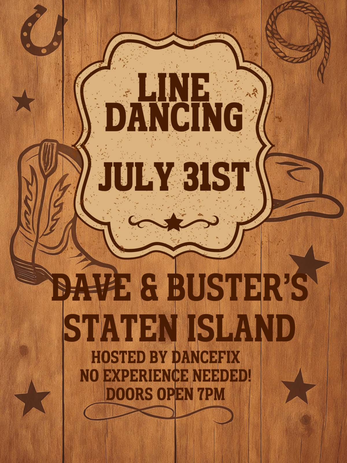 Event flyer graphic