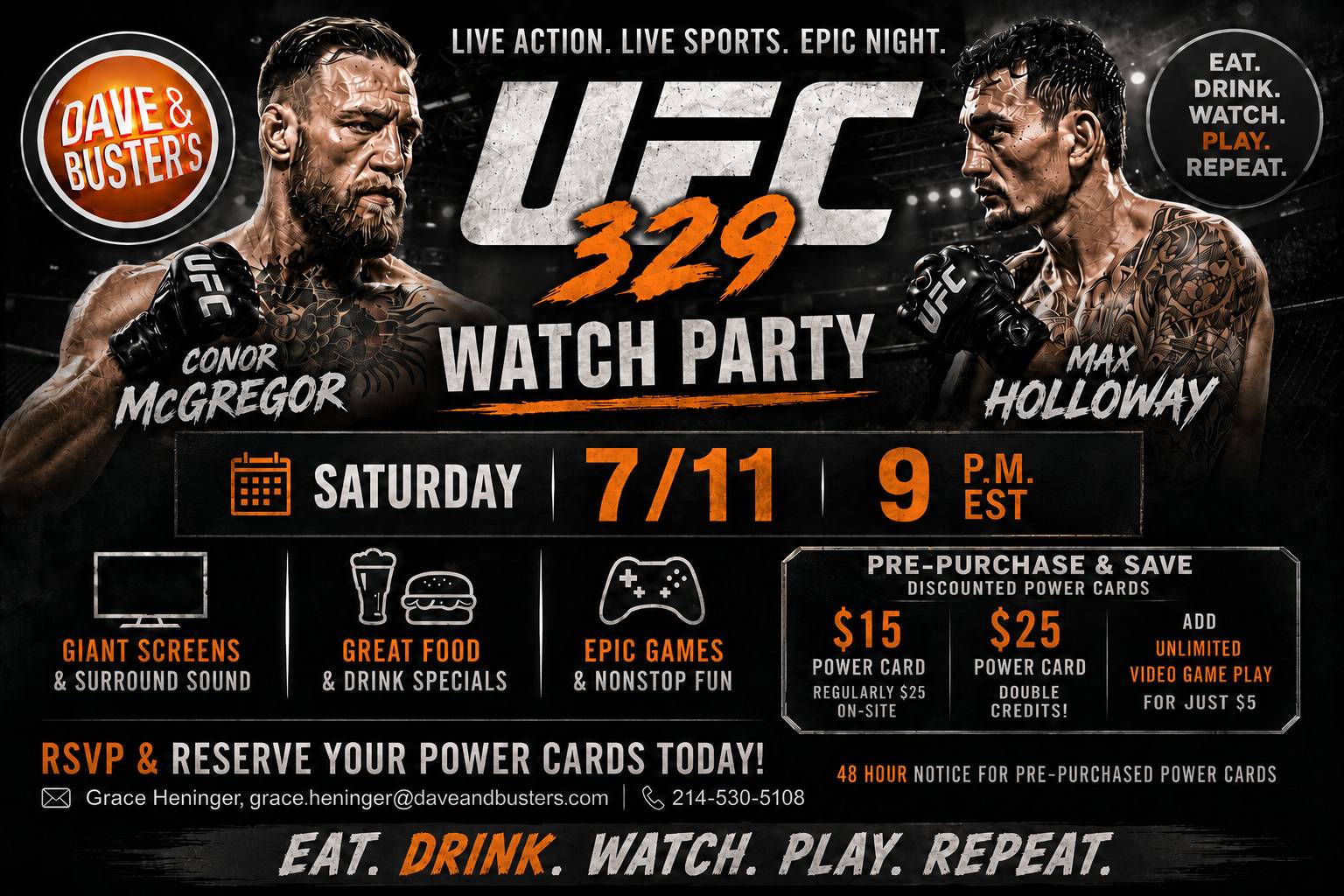 Event flyer graphic