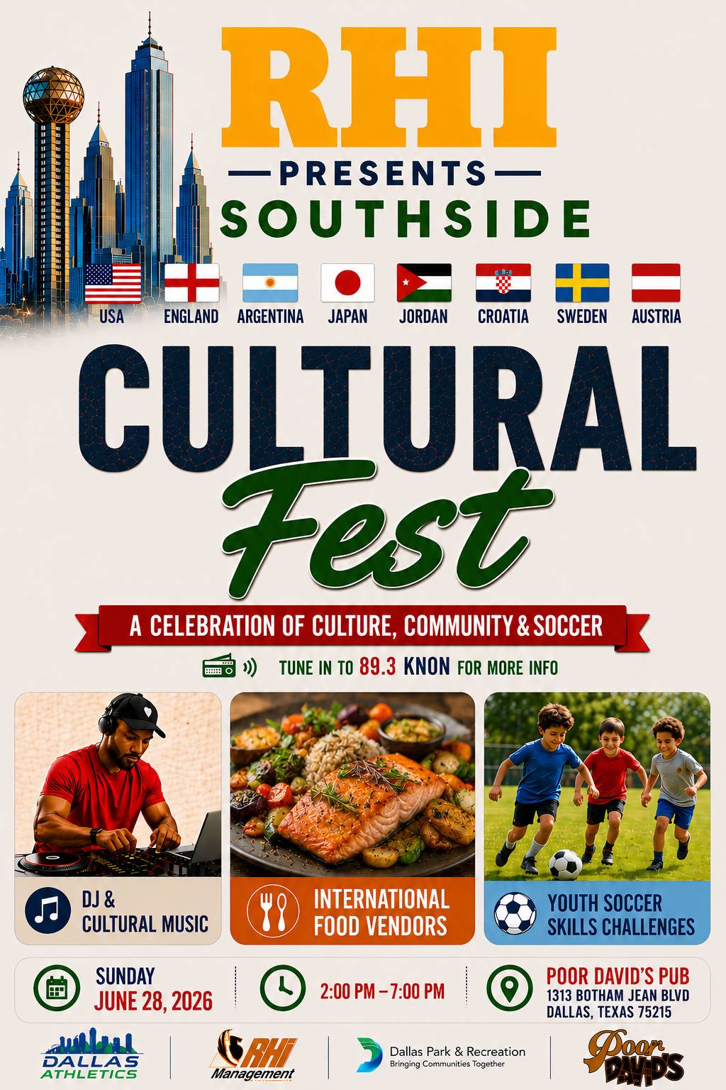 Event flyer graphic