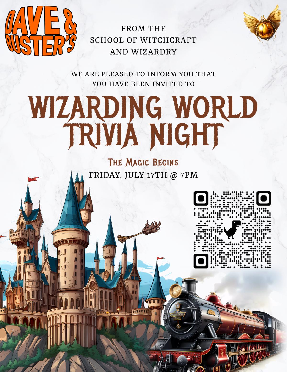 Event flyer graphic