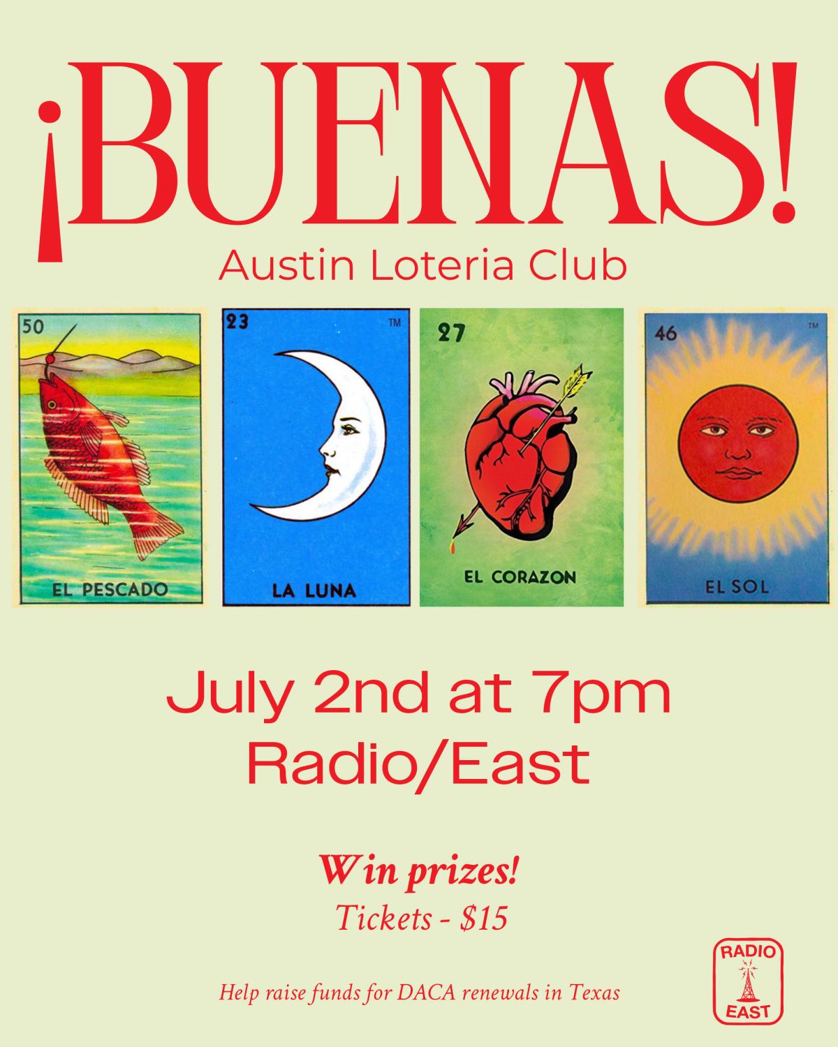 ¡BUENAS! Austin Loteria Club