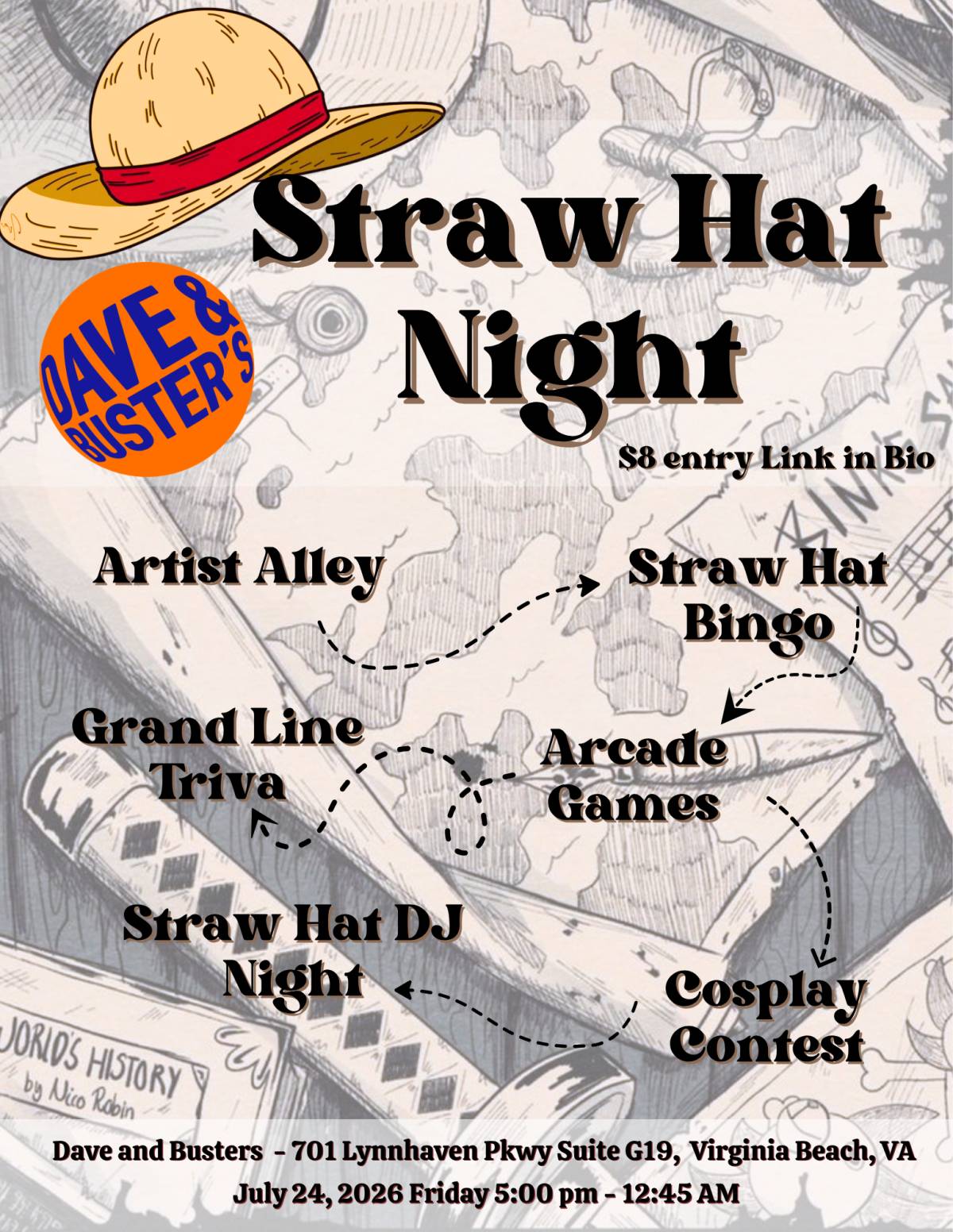 Event flyer graphic