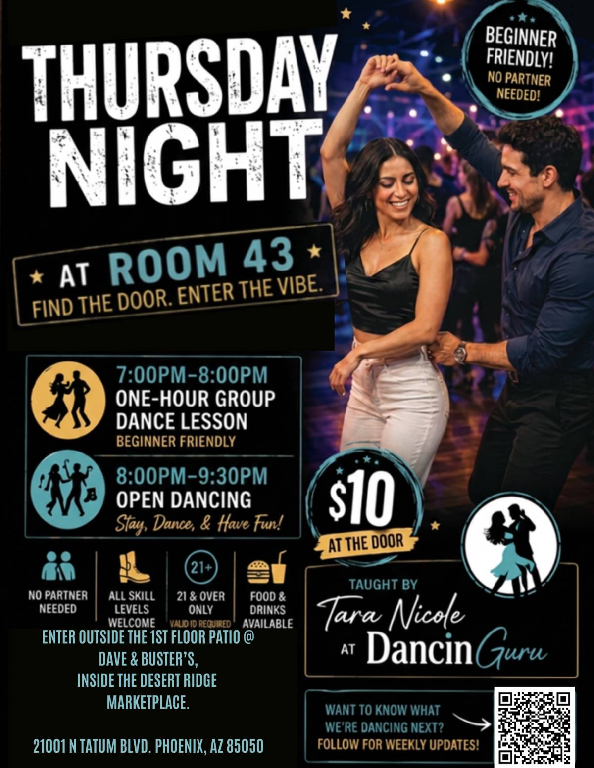 Event flyer graphic